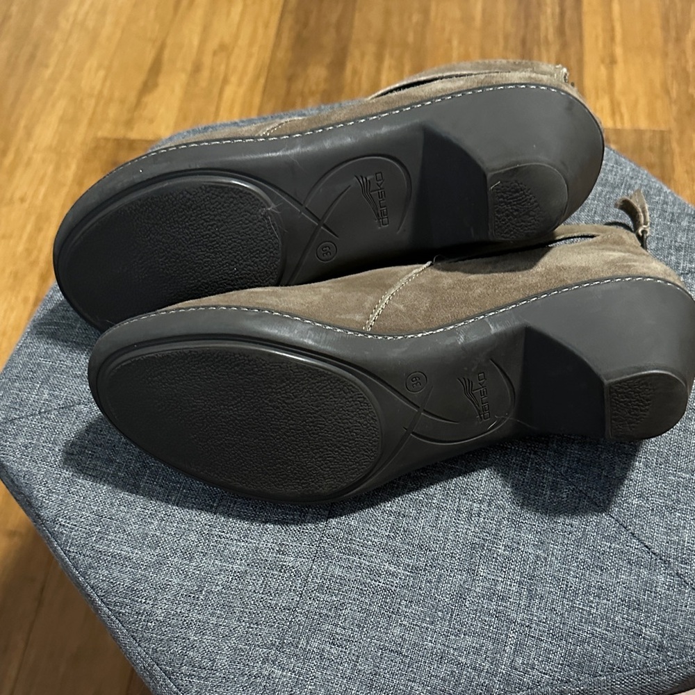 LAST CHANCE OFFER: Dansko Taupe Ankle Booties - Picture 6 of 6